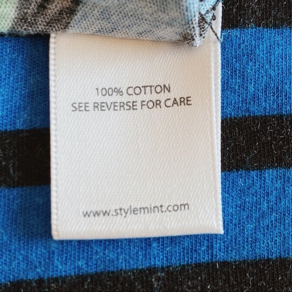 STYLEMINT XS Extra Small Striped Long Sleeve Tee by Mary Kate & Ashley Olsen - Picture 6 of 8